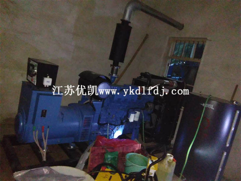 2020年5月9日，200KW玉柴發(fā)電機組交付玉林北流某工廠使用