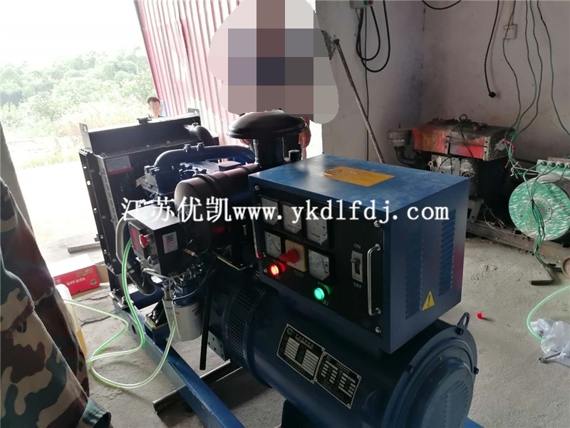 2020年7月13日，50KW玉柴發(fā)電機組交付廣西貴港某養(yǎng)殖場使用