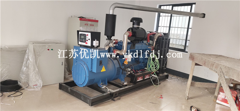 2021年4月30日，250KW濰柴發(fā)電機組1臺交付上林某大廈使用