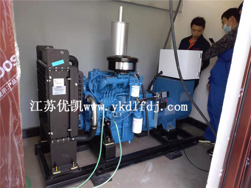2021年10月26日，玉柴30KW自動(dòng)化柴油發(fā)電機(jī)組交付石油公司使用