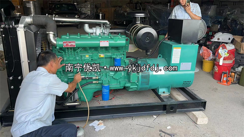 2022年9月24日，博羚100KW柴油發(fā)電機(jī)組發(fā)貨防城港東興市