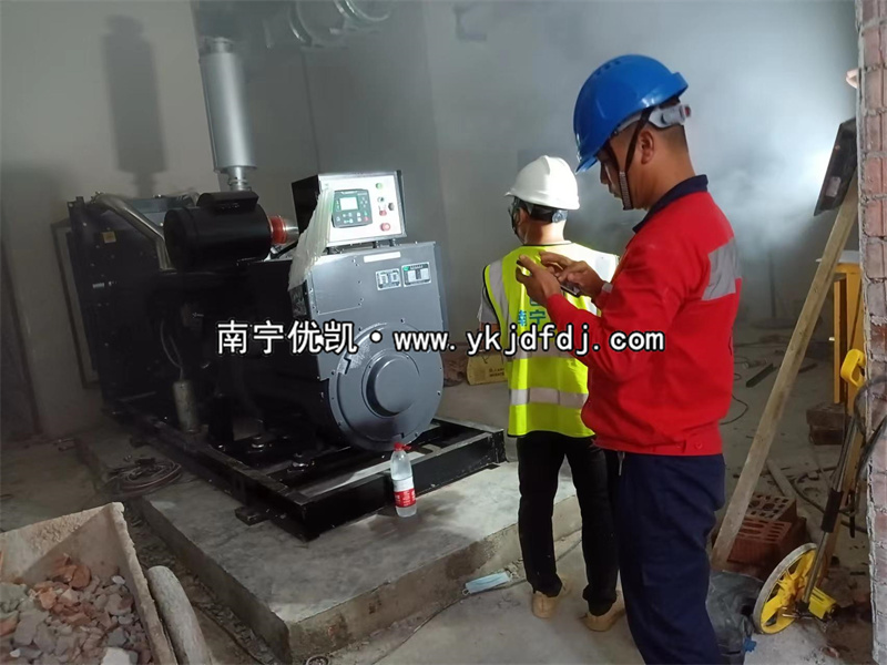 2022年6月15日，400KW上柴發(fā)電機(jī)組交付廣西賓陽某工程隊(duì)使用