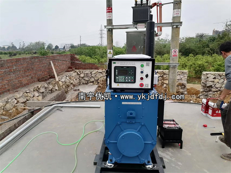 2024年3月24日，崇左項目100KW玉柴發(fā)電機組交付某公司使用